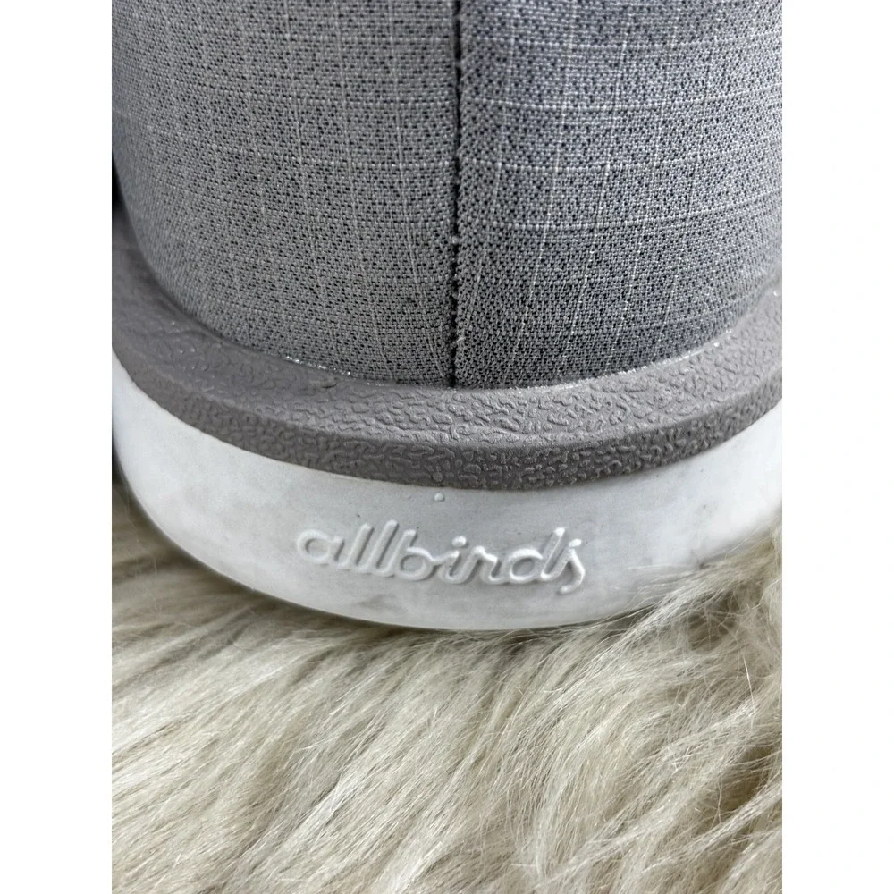 Allbirds Wool Pipers Sneakers Mens 12 Gray‎ Wool Lace Up Comfort Casual